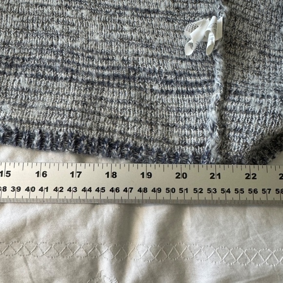 Lucky Brand Wool Blend Multicolor Metallic Short Sleeve Open Cardigan Size XS/S - Picture 6 of 14